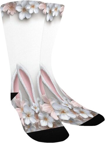 جوارب المشي لمسافات طويلة بحافة أرنب زهرية - جوارب شتوية حرارية سميكة دافئة للأطفال الصغار للأولاد والبنات للمدرسة، والارتداء اليومي والأنشطة الخارجية in Kuwait