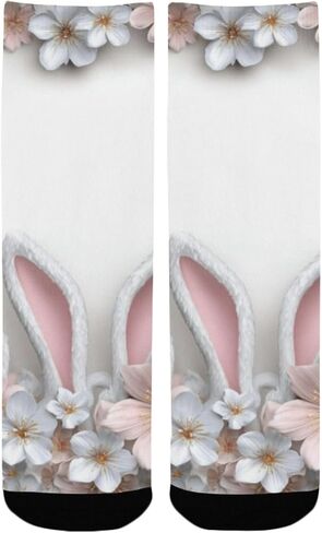 جوارب المشي لمسافات طويلة بحافة أرنب زهرية - جوارب شتوية حرارية سميكة دافئة للأطفال الصغار للأولاد والبنات للمدرسة، والارتداء اليومي والأنشطة الخارجية in Kuwait