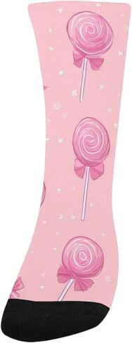 Candy Bow Design Hiking Socks - Toddler Boys & Girls Warm Thick Thermal Winter Crew Socks for School, Daily Wear & Outdoor Activities in Saudi Arabia