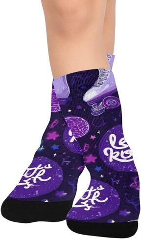 جوارب Skate Bubble Art للمشي لمسافات طويلة - جوارب شتوية حرارية سميكة دافئة للأطفال الصغار للأولاد والبنات للمدرسة، والارتداء اليومي والأنشطة الخارجية in Kuwait