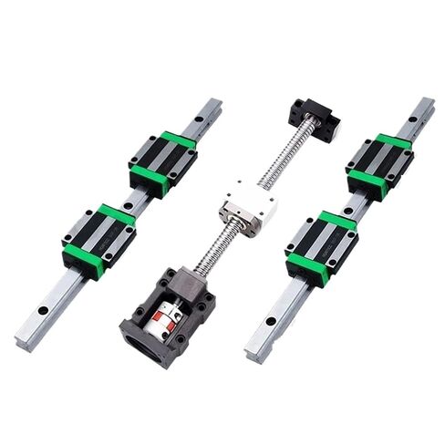 Metal Ball Screw nut end Processing Ball Screw Kit SFU1610+HGR20 Linear Guide Kit with 4pcs HGW20CC Slider Blocks L550-1000mm+HM12-57 Ball Screw for Part(700mm) in Saudi Arabia
