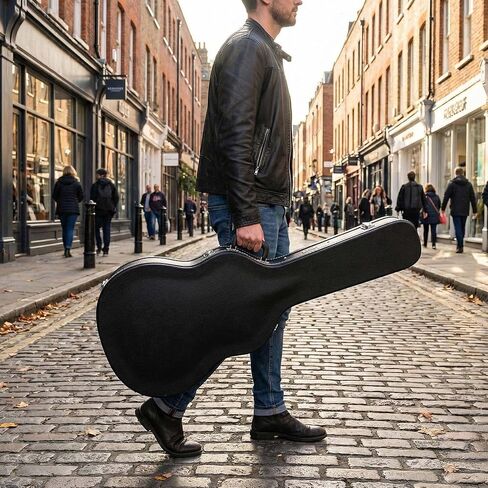 Gearlux Deluxe ABS Dreadnought Acoustic Guitar Case in Saudi Arabia