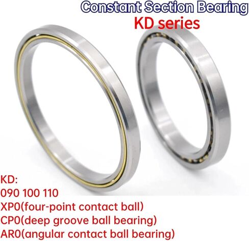 1PCS KD090 100 110 XP0 CP0 AR0 Thin Wall Constant Section Bearing Thickness 12.7mm 0.5 inch(KD100CP0) in Saudi Arabia