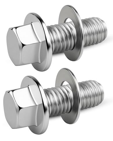 Blade Bolt Set Fit for Honda HRX217 HRS216 HRR216 HRN216 Replace 90105-VA3-J01 90502-VG3-000, with HEX Bolt (10X25mm) and Washer (10mm), 2 Pack in Saudi Arabia