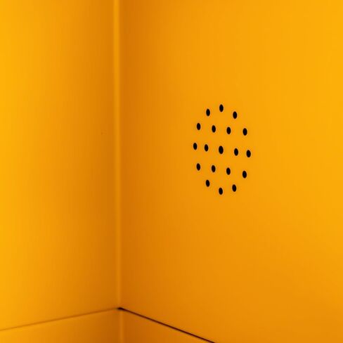 خزانة أمان قابلة للاشتعال، 14 * 14 * 14 بوصة 2 جالون مقاومة للحريق وقابلة للاشتعال ومضادة للتسرب، صناديق المواد الكيميائية، الكواشف، أدوات الحماية، خزانة ملحومة، صندوق تخزين السوائل القابلة للاشتعال للاستخدام الصناعي in Kuwait