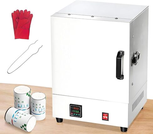 2000W Electric Sintering Furnace - High-Temperature 1150℃ Metal Melting Oven, Stainless Steel Burnout Kiln for Wax Casting & Clay DIY Projects in Saudi Arabia