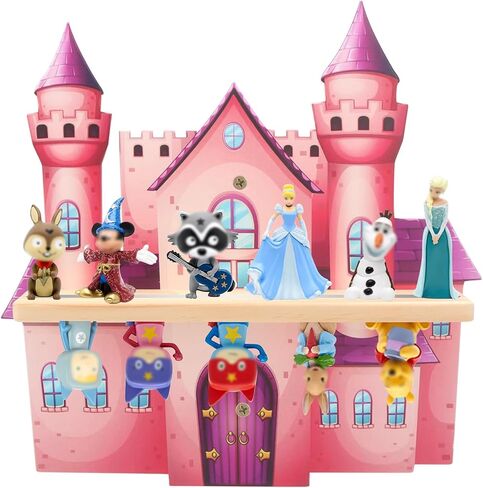 Butterfly for Tonies Box Organizer Tonie Storage Shelf Wall مركبة ، أرفف عائمة مغناطيسية لـ Toniebox ، أحرف Tonies ، مجموعة عرض 30 ~ 40 حرفًا in Kuwait