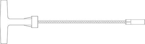 Simpson Strong-Tie ETBS-TH T-Handle for ETBS Wire Hole-Cleaning Brush in Saudi Arabia
