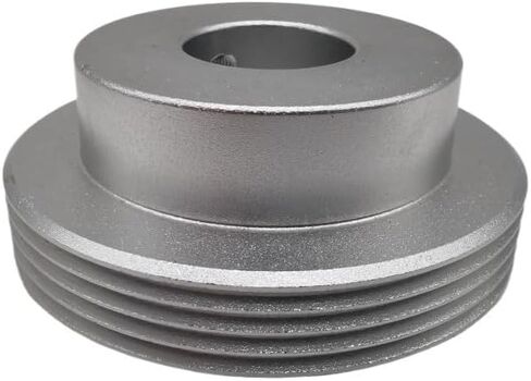 4PJ 4 Slots Multi-slot Pulley V Belt Wheel Pulley Multi-groove Wheel Multi-Wedge Belt PJ Pulley Diameter 90mm Bore 14-40mm(4PJ-D90-P22) in Saudi Arabia