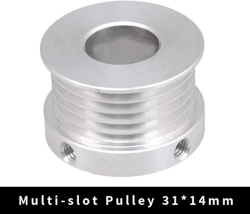 5PJ V-Type Belt Pulley Multi-groove Wheel V Belt Wheel Pulley Multi-slot Pulley 5 Slots 14mm Inner Hole Diameter 31mm in Saudi Arabia
