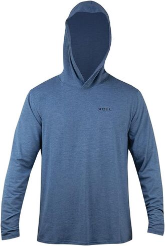 قميص XCEL الرجالي ذو القلنسوة بأكمام طويلة للأشعة فوق البنفسجية in Kuwait