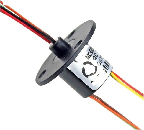 Capsule Slip Ring OD 12.5 mm 6 Wires 2A 250 RPM in Saudi Arabia