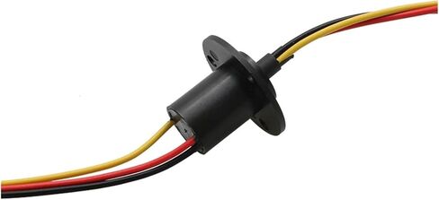 1 piece high Power Flange Slip Ring 3 Channels 20A high Current Collector Conductive Slip Ring 360 Degree Rotating Joint Connector Ring in Saudi Arabia