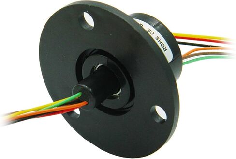 ZSR022-06C Cap-Type 6-Channel Conductive Slip Ring with Flange in Saudi Arabia