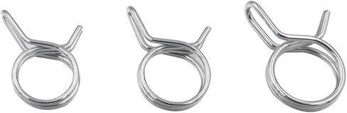 150 قطعة مشبك خرطوم زنبركي مزدوج السلك 10 أحجام لأنابيب الهواء in Kuwait