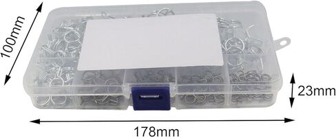 150 قطعة مشبك خرطوم زنبركي مزدوج السلك 10 أحجام لأنابيب الهواء in Kuwait