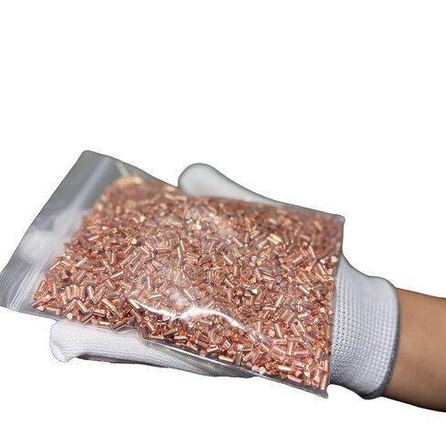 99.9% Pure Copper Granules 1 lbs, Cylinder Copper Shot for Jewelry Making, Metalworking & DIY Projects (1 LB) in Saudi Arabia