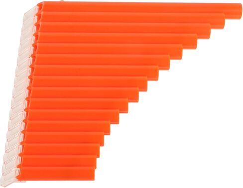 أداة بان فلوت ذات 16 مفتاحًا بمقياس C باللون البرتقالي للمبتدئين في تعلم الموسيقى وتعليمها in Kuwait