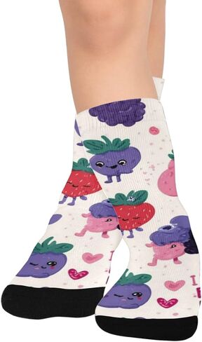 جوارب لطيفة للتنزه سيرًا على الأقدام من Berry Friends - جوارب شتوية حرارية سميكة دافئة للأطفال الصغار للأولاد والبنات للمدرسة، والارتداء اليومي والأنشطة الخارجية in Saudi Arabia