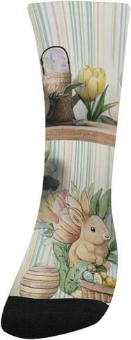 جوارب لطيفة على شكل أرنب للمشي لمسافات طويلة - جوارب شتوية دافئة سميكة للأولاد والبنات للمدرسة، والارتداء اليومي والأنشطة الخارجية in Kuwait