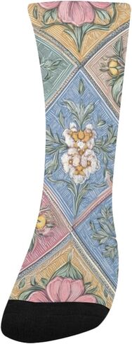 جوارب ملونة بنمط الأزهار للتنزه سيرًا على الأقدام - جوارب شتوية حرارية سميكة دافئة للأولاد والبنات الصغار للمدرسة، والارتداء اليومي والأنشطة الخارجية in Kuwait