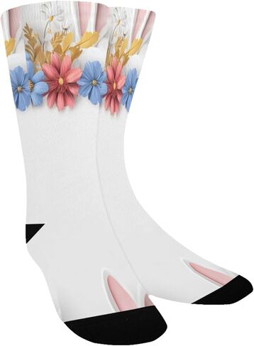 Soft Bloom Ears Hiking Socks - Toddler Boys & Girls Warm Thick Thermal Winter Crew Socks for School, Daily Wear & Outdoor Activities in Saudi Arabia