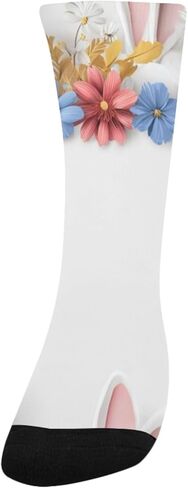 Soft Bloom Ears Hiking Socks - Toddler Boys & Girls Warm Thick Thermal Winter Crew Socks for School, Daily Wear & Outdoor Activities in Saudi Arabia