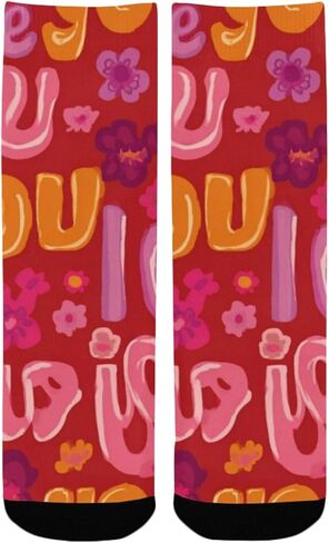 جوارب المشي لمسافات طويلة الفنية - جوارب شتوية حرارية سميكة دافئة للأولاد والبنات الصغار للمدرسة، والارتداء اليومي والأنشطة الخارجية in Kuwait