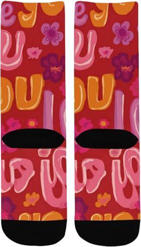 جوارب المشي لمسافات طويلة الفنية - جوارب شتوية حرارية سميكة دافئة للأولاد والبنات الصغار للمدرسة، والارتداء اليومي والأنشطة الخارجية in Kuwait