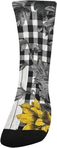 جوارب المشي لمسافات طويلة بنمط عباد الشمس - جوارب شتوية حرارية سميكة دافئة للأولاد والبنات الصغار للمدرسة، والارتداء اليومي والأنشطة الخارجية in Kuwait