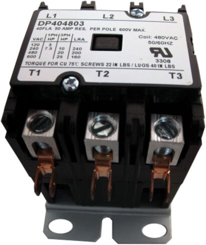 DP404803 قواطع OEM Supco الأصلية 40A 480V 3 Pole in Saudi Arabia