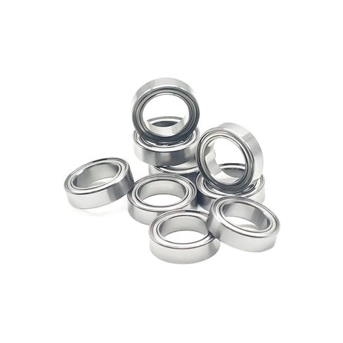 10PCS 6700ZZ 10x15X4 mm Miniature Rubber Seal Deep Groove Ball Bearing ABEC-7 6700 in Saudi Arabia