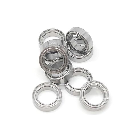 10PCS 6700ZZ 10x15X4 mm Miniature Rubber Seal Deep Groove Ball Bearing ABEC-7 6700 in Saudi Arabia