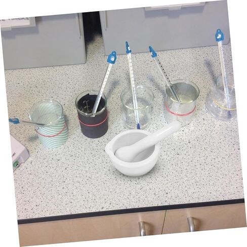 Research Enamel Mortar with Grinding Rod Laboratory Bowl for Efficient Mixing and Grinding for Chemicals Spices and Pharmacy in Saudi Arabia