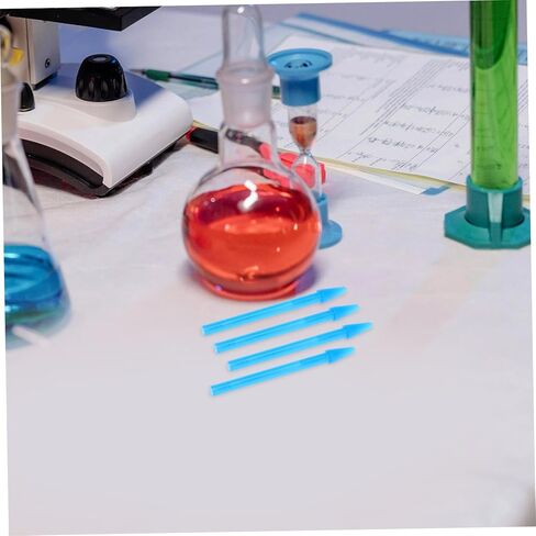 100 قطعة من قضبان طحن أنبوب الطرد المركزي الدقيقة البلاستيكية مع أغطية مسطحة لإعداد العينات وتجانس الأنسجة المتوافقة مع أنابيب الطحن للاستخدام في المختبر in Kuwait