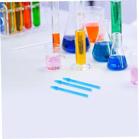 100 قطعة من قضبان طحن أنبوب الطرد المركزي الدقيقة البلاستيكية مع أغطية مسطحة لإعداد العينات وتجانس الأنسجة المتوافقة مع أنابيب الطحن للاستخدام في المختبر in Kuwait