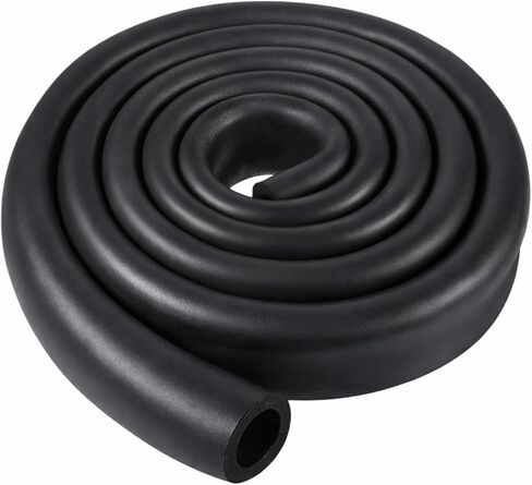 1" ID Pipe Insulation Foam Tube, 6Ft Black Pool Noodles Foam Cover Water Pipe Insulation Foam Tubing for Freeze Protection AC Unit Guitar Stands Exercise Machine in Saudi Arabia