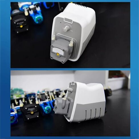 Portable Peristaltic Pump, High Flow Liquid Dosing Pump, with 3 Rotors, 3.2X6.4BPT Tube, 100-200ml/min Adjustable Flow, for Laboratory Liquid Filling in Saudi Arabia