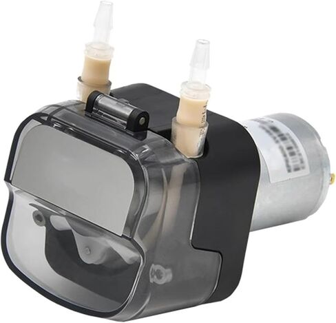 Small Peristaltic Pump, 24V Stepper Motor, High-Precision Liquid Dosing Pump 400ml/min, BPT Pipe 4.8mm ID×8mm OD, for Chemical Analysis in Aquarium Laboratory in Saudi Arabia