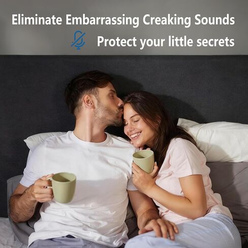 4 قطع سدادات لللوح الأمامي للجدار، سدادة ضوضاء للسرير قابلة للتعديل مع حماية للحائط مع براغي وتركيب لاصق بجانب السرير، أداة مضادة للاهتزاز للألواح الأمامية والخزائن والأرائك (1.8 بوصة - 2.2 بوصة) in Kuwait