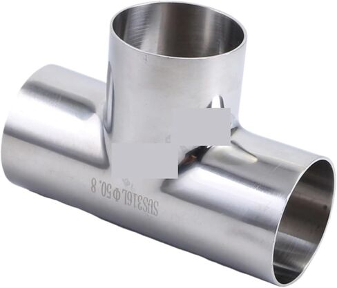 1 قطعة نوع الموصل T وصلات توصيل أنابيب اللحام المشتركة تلميع SS 304 الفولاذ المقاوم للصدأ (89 مللي متر) in Kuwait