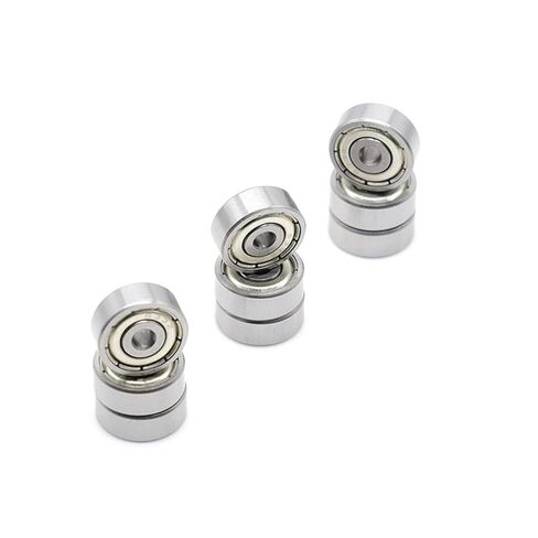 10PCS 606ZZ 6x17x6 mm Bearing ABEC-7 Miniature 606Z Ball Bearings 606 ZZ for Makefr RS CNC 32 Tutors in Saudi Arabia
