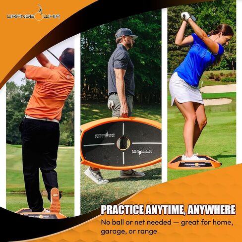 يساعد مدرب التوازن البرتقالي السوط البرتقالي على تحسين توازن لعبة الجولف - خيار الترقية مع تدريب اللياقة البدنية بحزام المقاومة in Kuwait