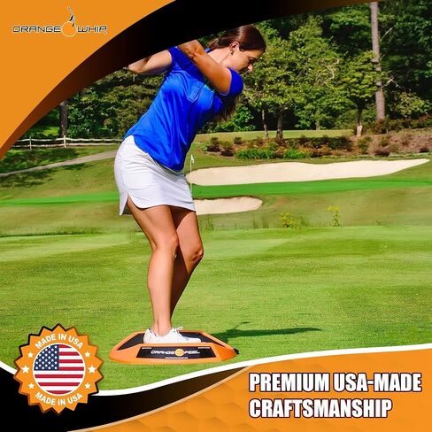 يساعد مدرب التوازن البرتقالي السوط البرتقالي على تحسين توازن لعبة الجولف - خيار الترقية مع تدريب اللياقة البدنية بحزام المقاومة in Kuwait