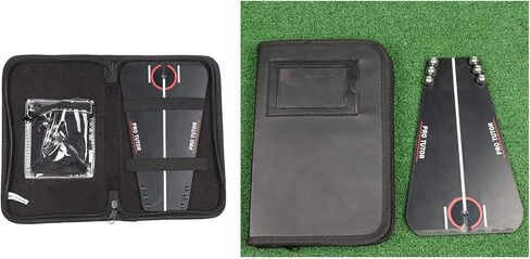 2025 New Golf Putting Tutor with Free Zipper Case, Golf Accessories Swing Trainer/Putting Training Aid, Mirror Alignment for Indoor and Outdoor in Saudi Arabia