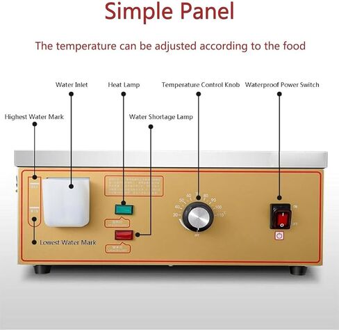 Commercial Steamed Buns Machine,2 Hole Food Steamer with Water Level Port & Steam Vent for Home Buffet Restaurant in Saudi Arabia