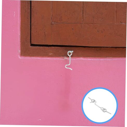 POPETPOP 4-Pack 1.5 بوصة مزلاج باب من الصلب الكربوني مسامير مزلاج أمان لأبواب المقصورة والنوافذ والشاشة in Saudi Arabia