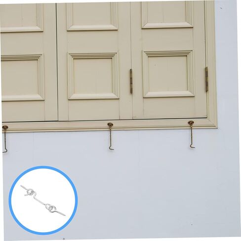 POPETPOP 4-Pack 1.5 بوصة مزلاج باب من الصلب الكربوني مسامير مزلاج أمان لأبواب المقصورة والنوافذ والشاشة in Saudi Arabia
