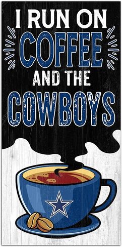 NFL Chicago Bears 6x12 Run On Coffee Sign in Saudi Arabia