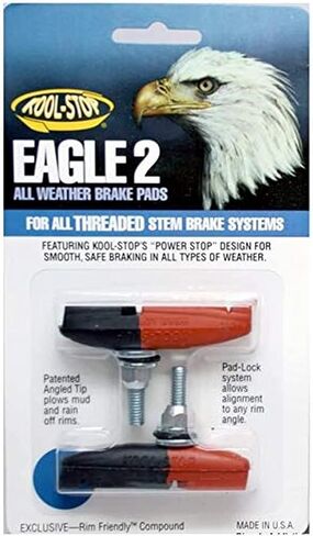 Kool Stop Eagle 2 Canti Threaded Dual Compound Brake Pads in Saudi Arabia